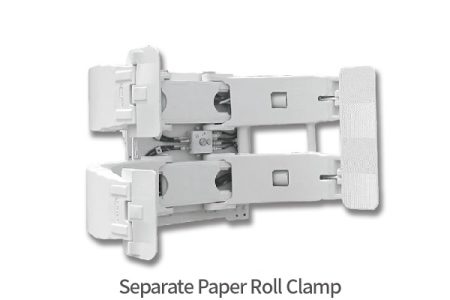 Xe nâng kẹp cuôn giấy đôi