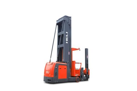 Xe nâng điện 3 chiều OPDS15, cung cấp xe nâng điện VNA lấy hàng 3 mặt