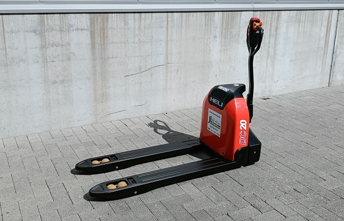 Xe nâng tay điện CBD20J-Li3, Pin Lithium-ion, sạc 1-2 giờ, dùng 4-5 giờ Xe nâng tay điện CBD20J-Li3
