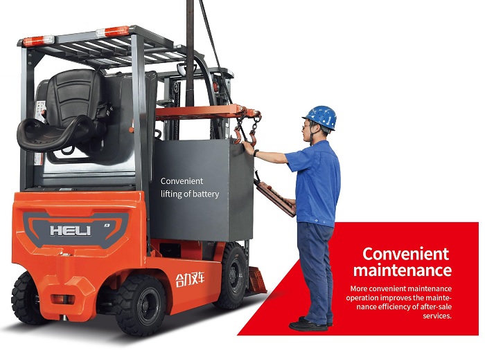 Bảo trì thay thế bình điện thuận tiện dễ dàng