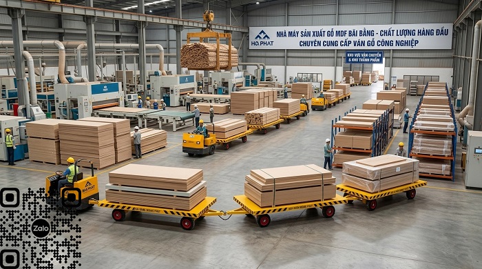 Rơ móc kéo hàng 1-3 tấn tại nhà máy gỗ MDF Bãi Bằng ở Phú Thọ Rơ móc kéo hàng 1-3 tấn tại nhà máy gỗ MDF Bãi Bằng ở Phú Thọ