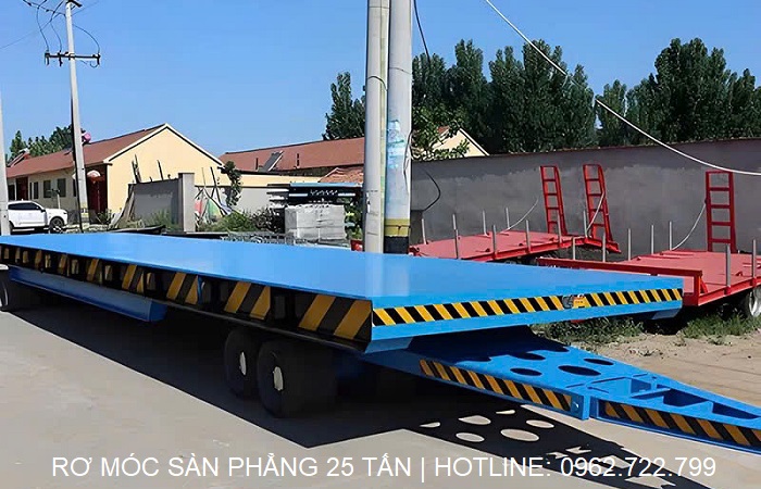 Rơ móc sàn phẳng 25 tấn