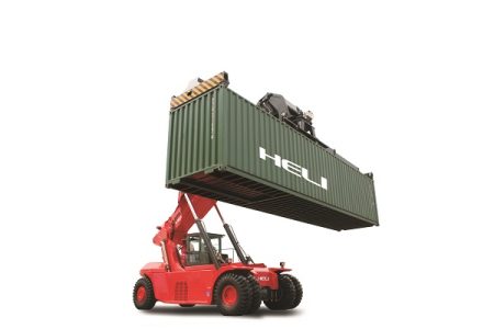 Xe nâng gắp container 45 tấn, RSH4527-VO3, động cơ VOLVO TAD1151VE
