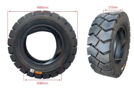 Lốp hơi xe nâng 28*9-15 3-3.5 tấn