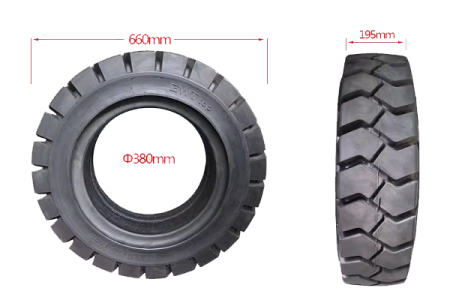 Lốp đặc xe nâng 28x9-15 3-3.5 tấn