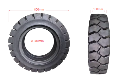 Lốp đặc xe nâng 8.25-15 4-4.5 tấn