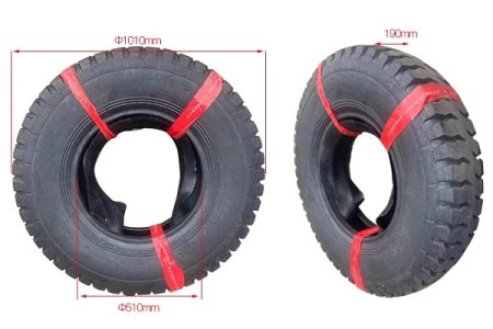 Lốp hơi xe nâng 10.00-20 12-13.5 tấn
