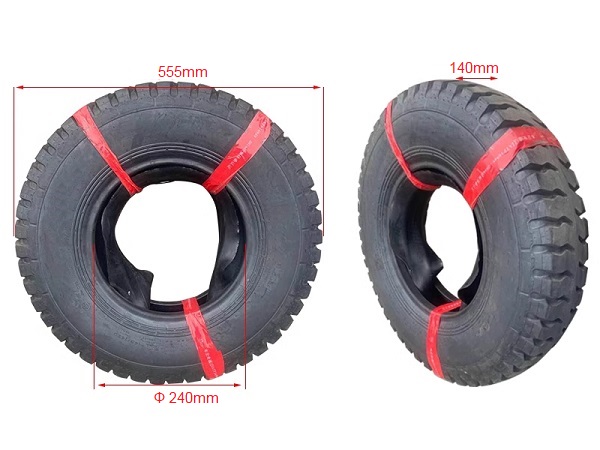 Thông số lốp hơi xe nâng 6.50-10 3-3.5 tấn