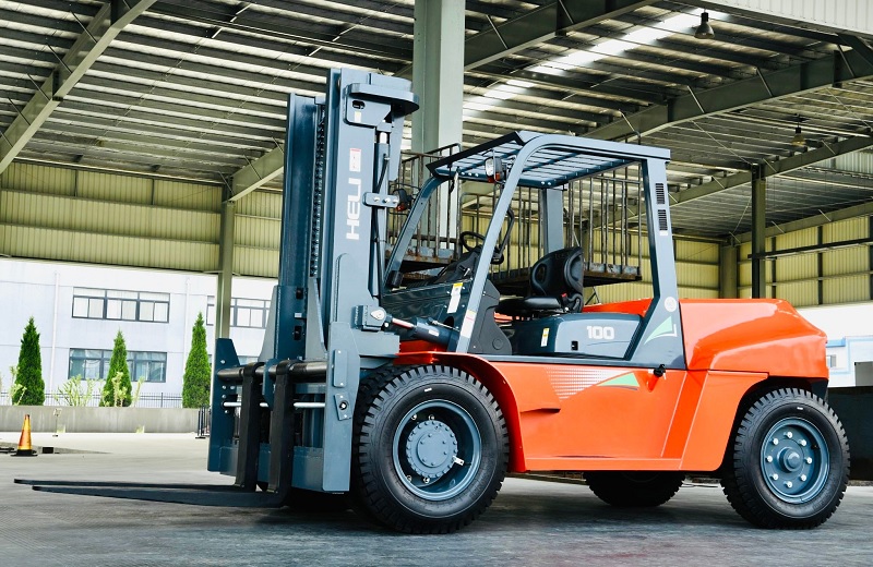 10 ton Heli forklift CPCD100-W5G