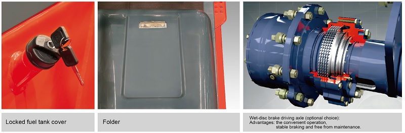 Outstanding details on 5 10 ton Heli forklifts