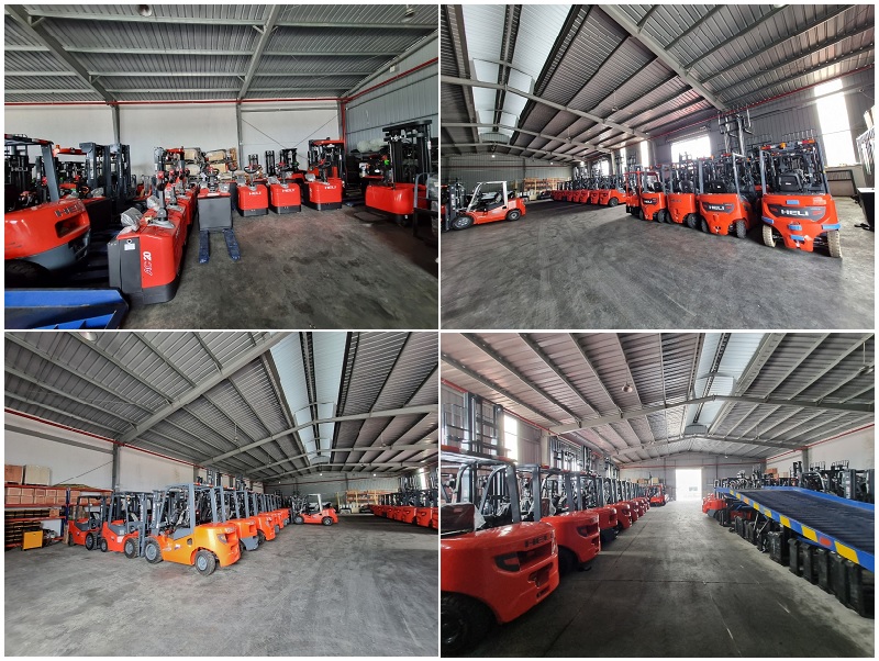 Heli forklifts are available for rent at Binh Minh warehouse Heli forklifts are available for rent at Binh Minh warehouse