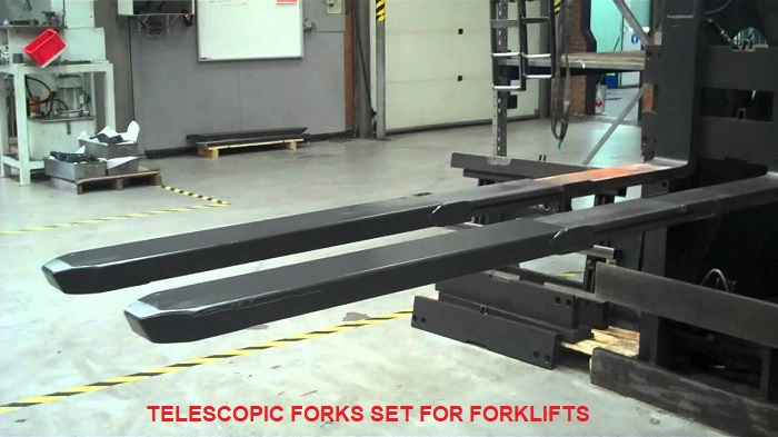 Bộ càng nâng Telescopic forks lắp cho xe nâng