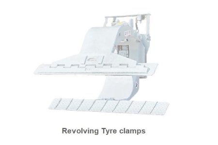 Bộ kẹp bánh lốp xe nâng Revolving Tyre Clamps