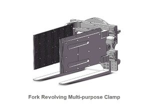 Bộ kẹp thùng gỗ đa năng Fork Revolving Multi Purpose Clamp