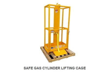 Lồng nâng bình gas an toàn có sức chứa 300-500kg