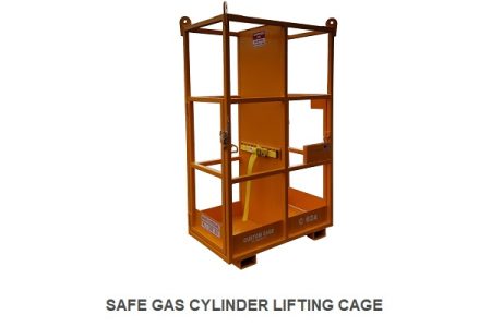 Lồng nâng bình gas an toàn có sức chứa 500-700kg