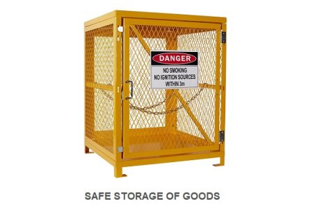 Lồng thép trữ hàng an toàn 500-700 Kg