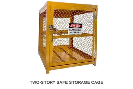Lồng trữ hàng an toàn hai tầng 300-500 Kg