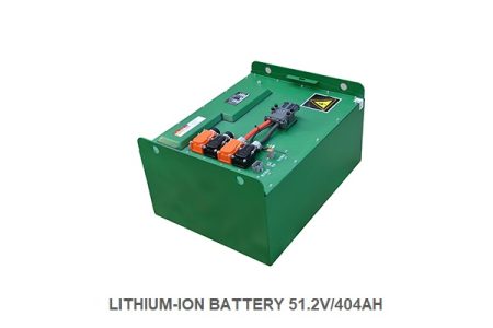 Pin điện lithium lắp cho xe nâng 51.2V - 404Ah