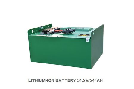 Pin điện lithium lắp cho xe nâng 51.2V - 544Ah