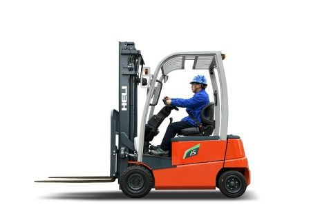 Xe nâng chạy điện bốn bánh 1.5-2 tấn HELI dòng G3 cao cấp CPD18-GE2DLI