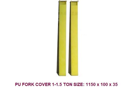 Bọc càng nâng PU xe nâng 1-1.5 tấn dài 1150mm