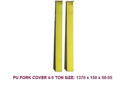 Bọc càng nâng PU xe nâng 4-5 tấn dài 1370mm