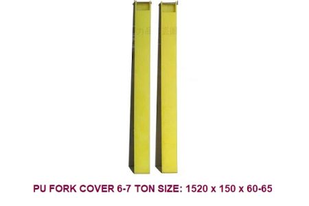 Bọc càng nâng PU xe nâng 6-7 tấn dài 1520mm