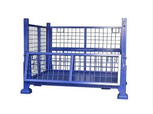 Pallet thép gấp gọn